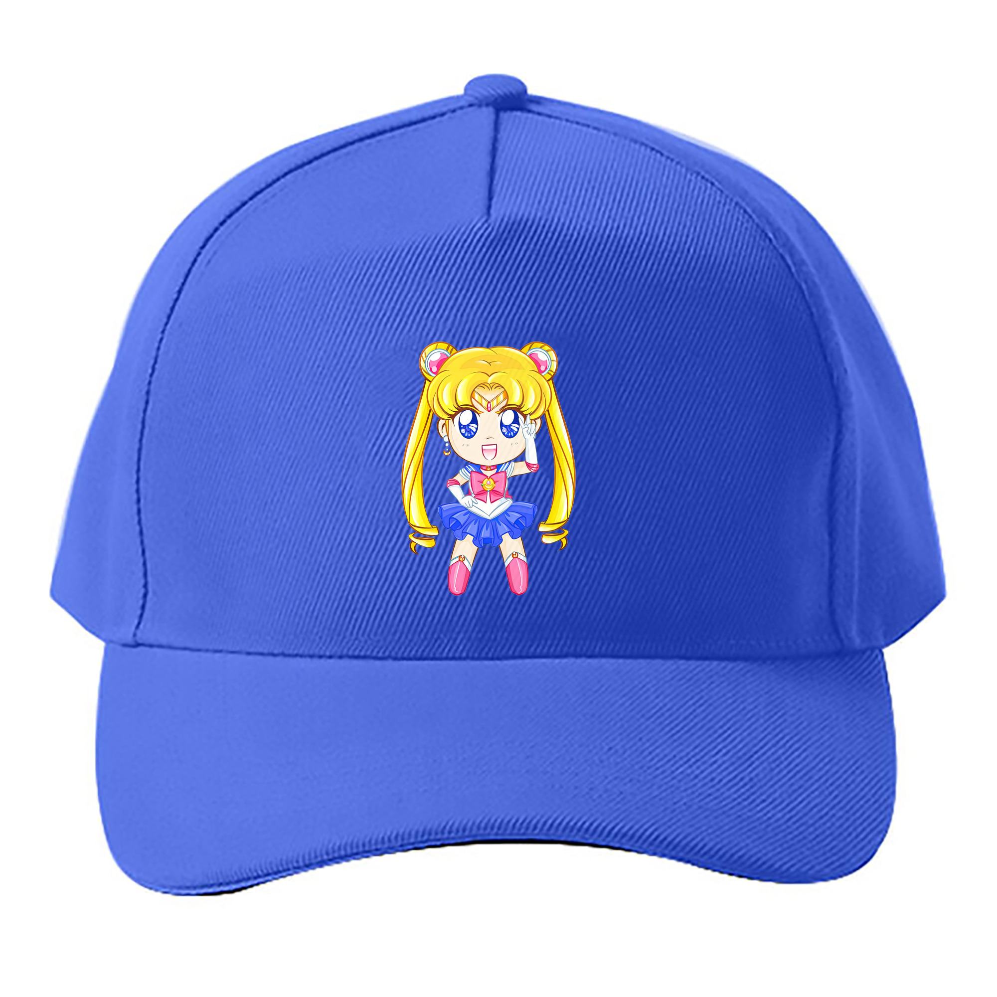 （画像用） 美少女戦士セーラームーン 月野 うさぎ つきの うさぎ Sailor Moon Tsukino Usagi ベースボールキャップ 綿100％ 男女兼用 帽子 スポーツ